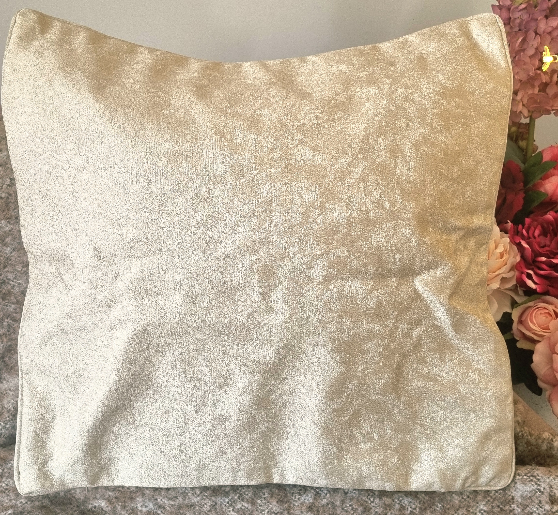 Sahara Champagne Cushion