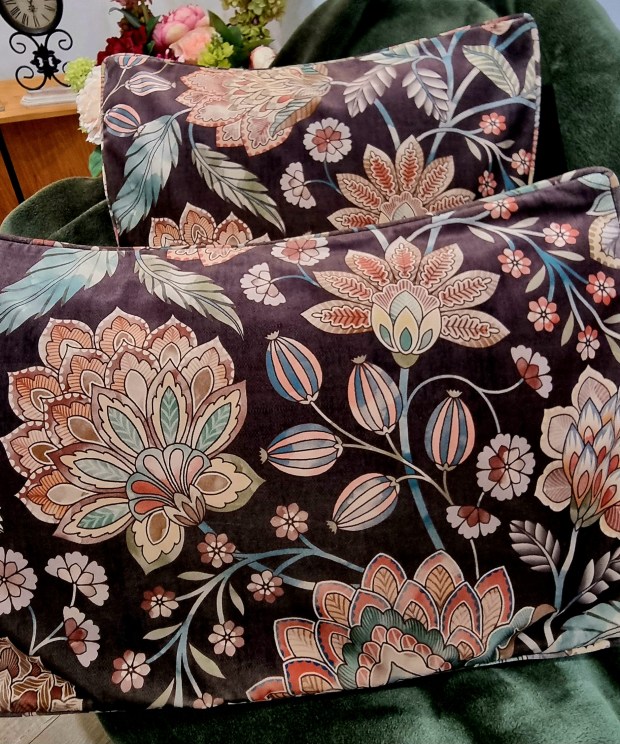 Midnight Marigold Cushion