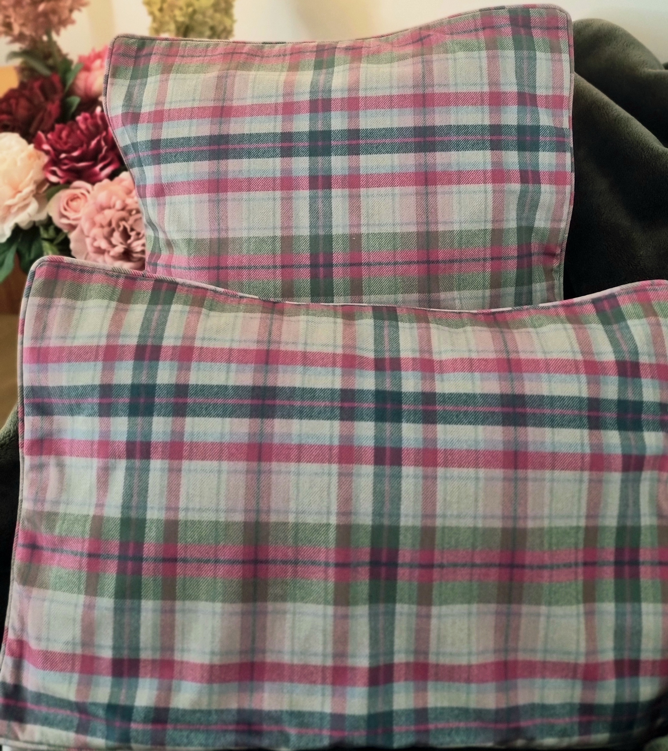 Heather Tartan Cushion
